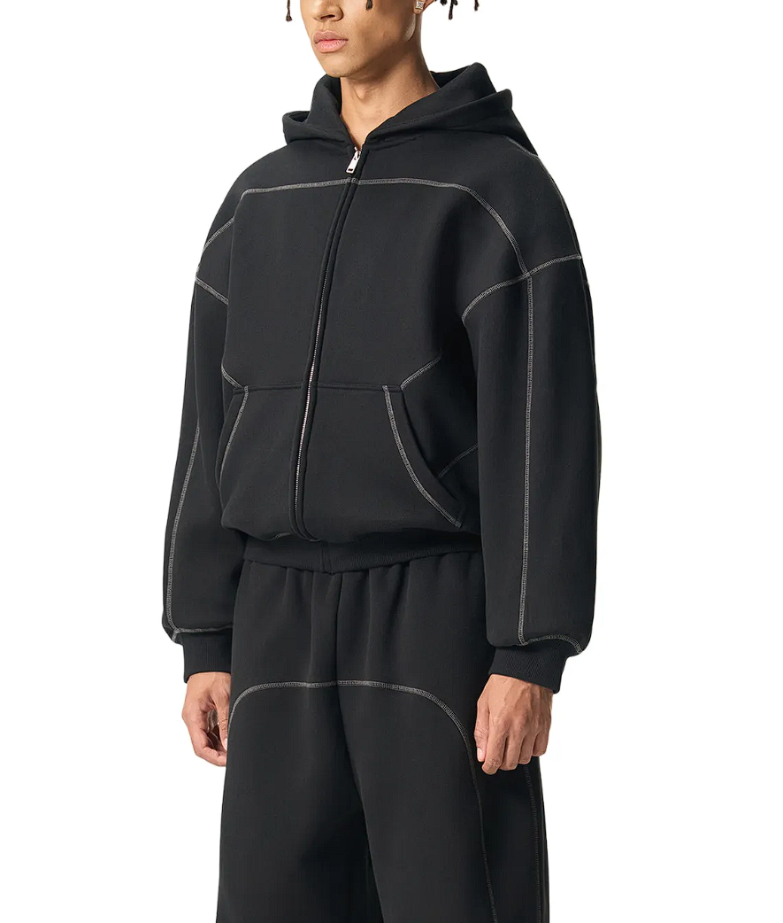 MODE. Contrast Stitched Tracksuit