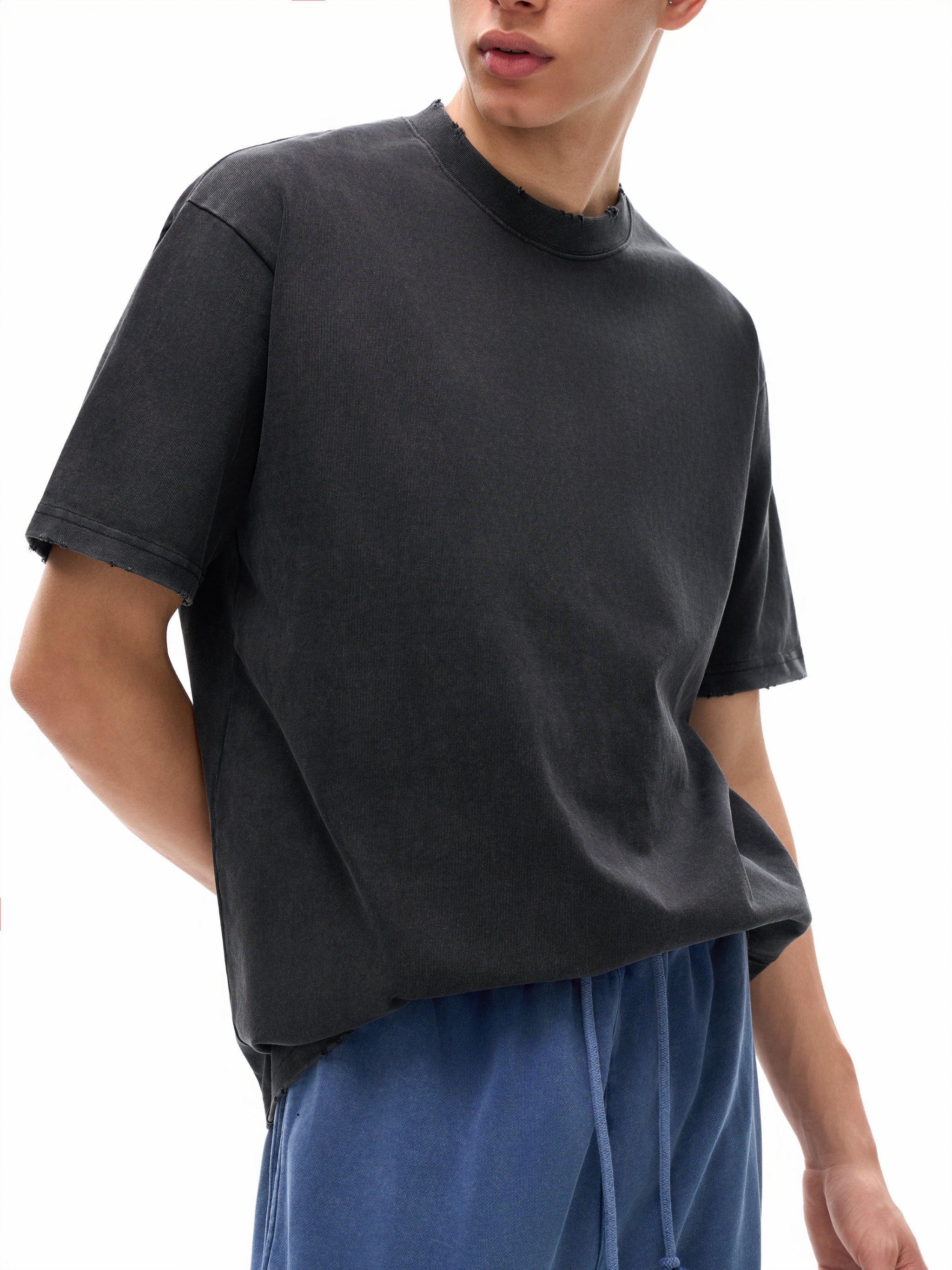 'TELL ME WHAT YOU SEE' Vintage Frayed Tee